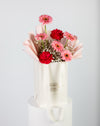 Pink Gerbera & Carnation Small Bag Arrangement - Image 2