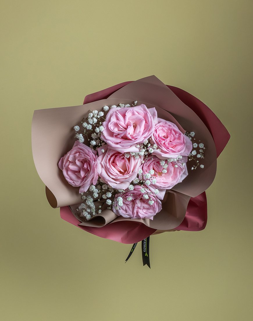 Pink Ohara And Gypso Bouquet - Image 2