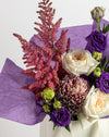 Pink & Purple Fresh Flower Bag - Image 3
