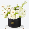 Pure Elegance White & Cream Large Box Arrangement