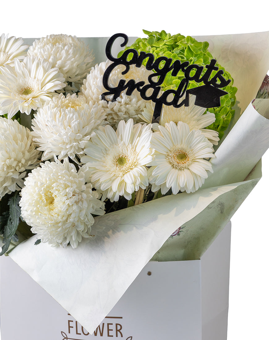 Pure Excellence Graduation Special Bouquet - Image 2