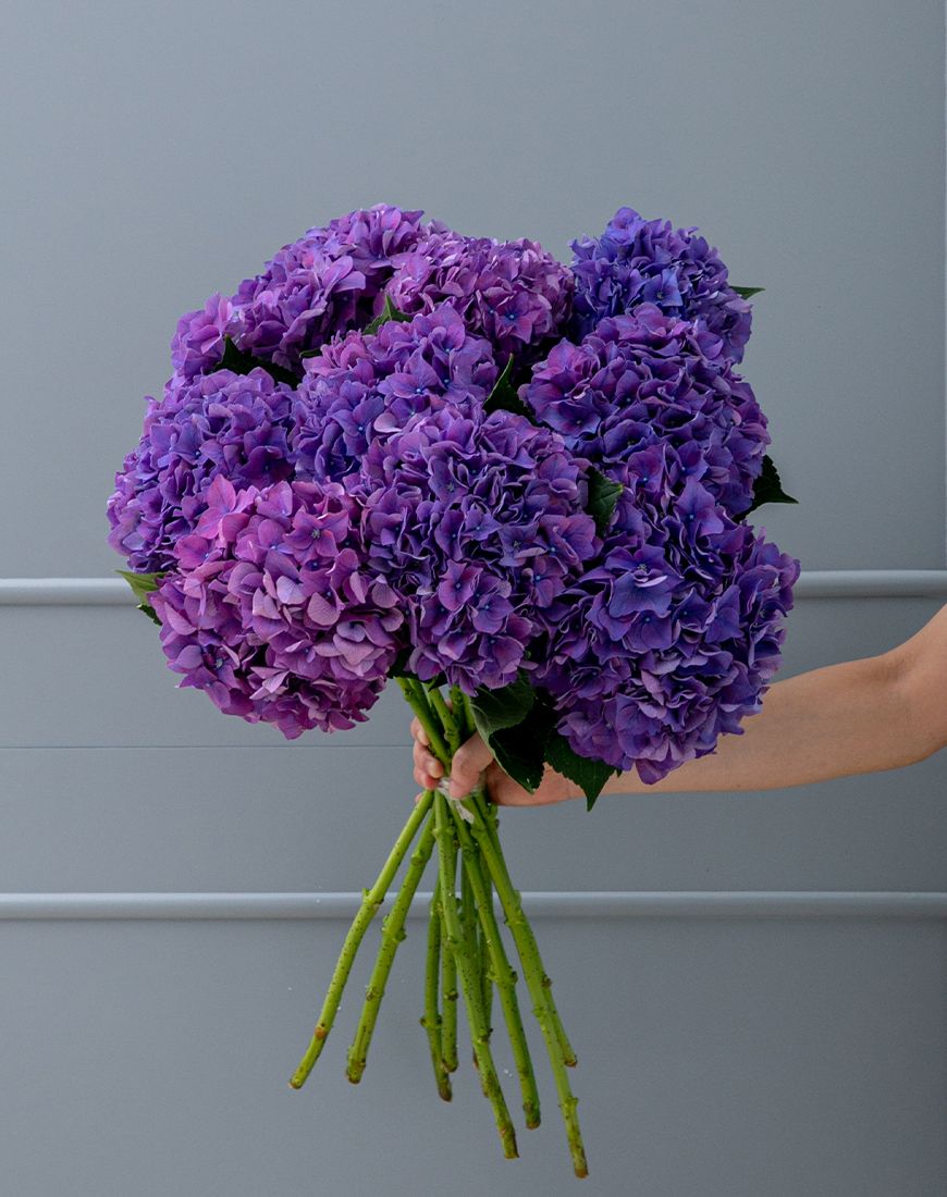 Purple Hydrangea Bouquet - Image 4