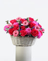 Radiant Bloom Medium Flower Basket