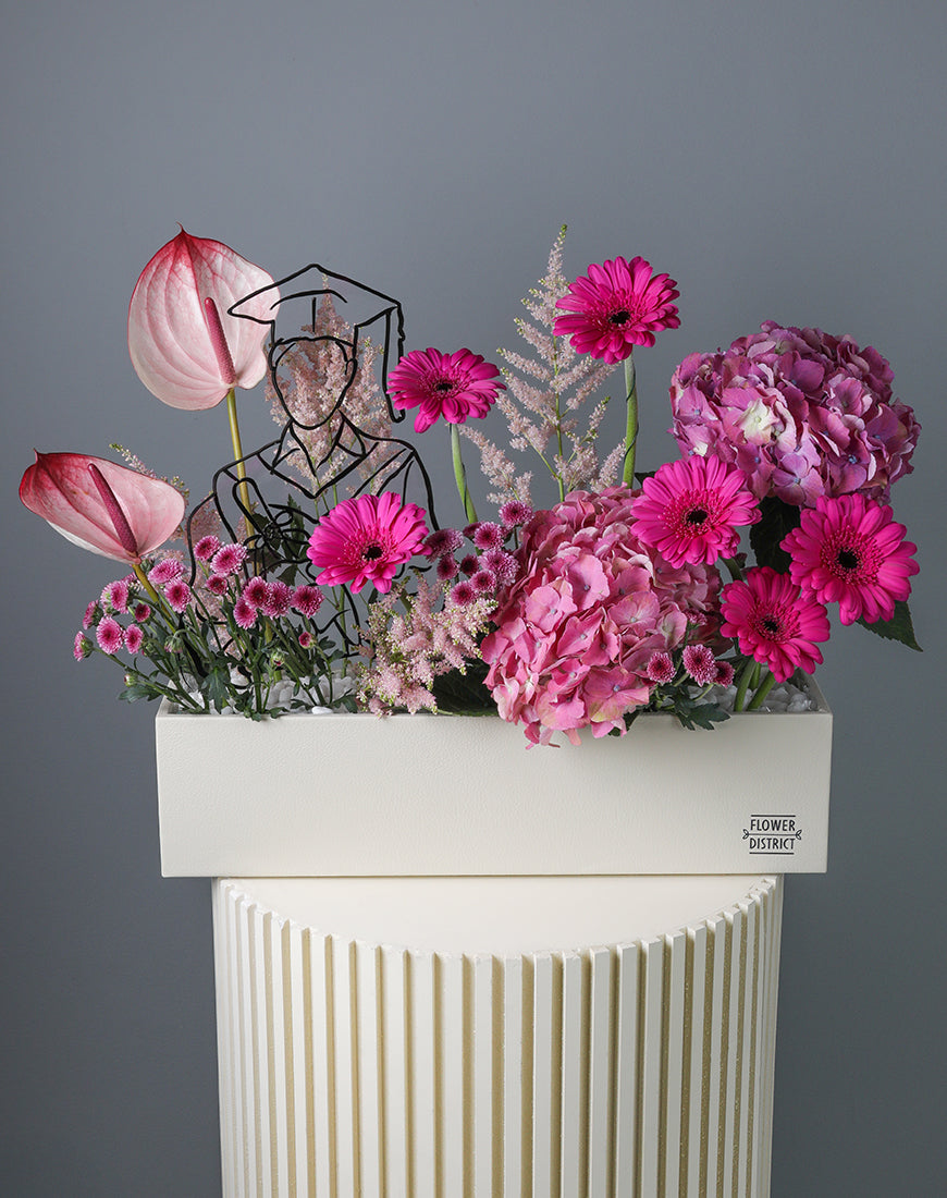 Radiant Rise Flower Arrangement - Image 3