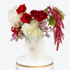 Red Elegance Medium Flower Box