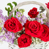 Red Romance Flower Basket image02