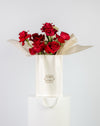 Red Rose & Ammi Small Bag Arrangement
