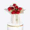 Red Rose & Ammi Small Bag Arrangement
