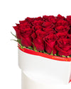 Romance In Bloom Medium White Rose Box Arrangement - Image 2