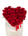 Romance In Bloom Medium White Rose Box Arrangement - Image 3