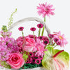 Rose Pink Garden Basket image02