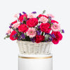 Rosy Delight Small Flower Basket
