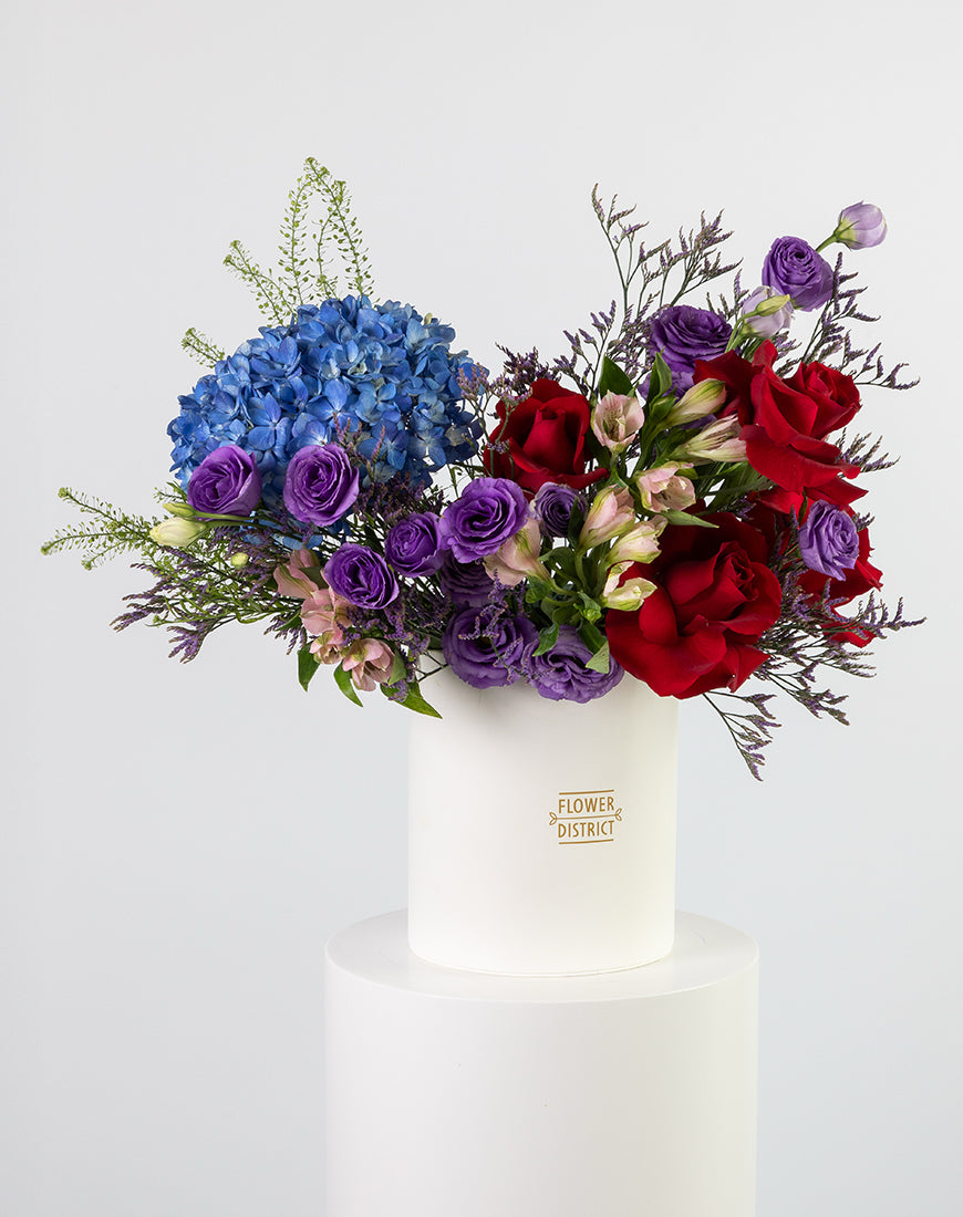 Royal Red Medium Flower Box - Image 4