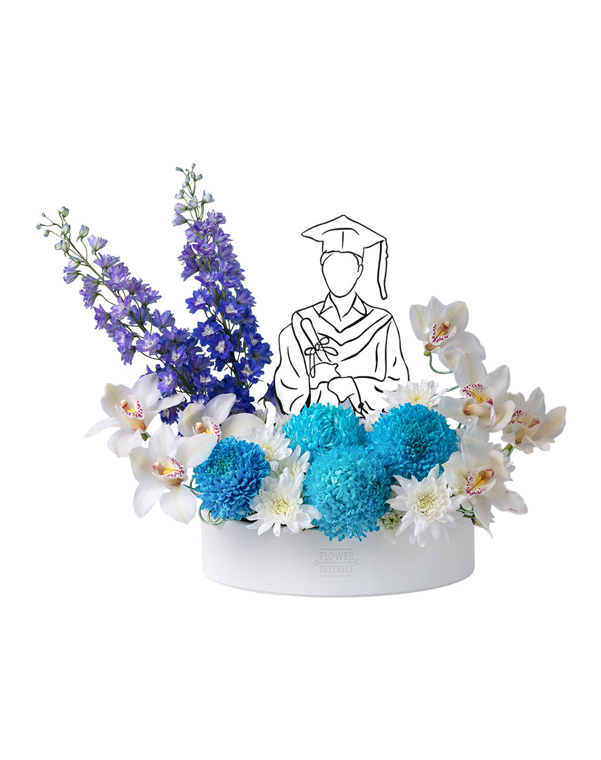 Scholar In Bloom Graduation Special Arrangement