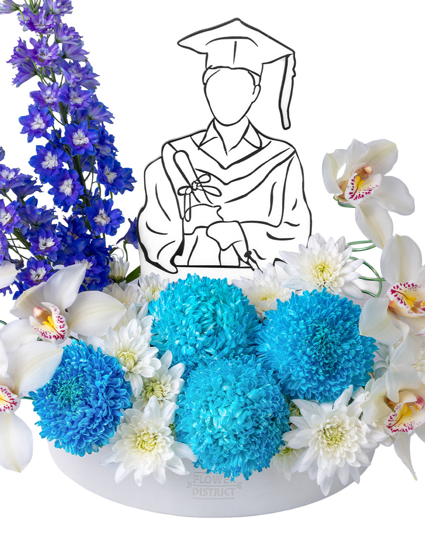 Scholar In Bloom Graduation Special Arrangement - Image 2