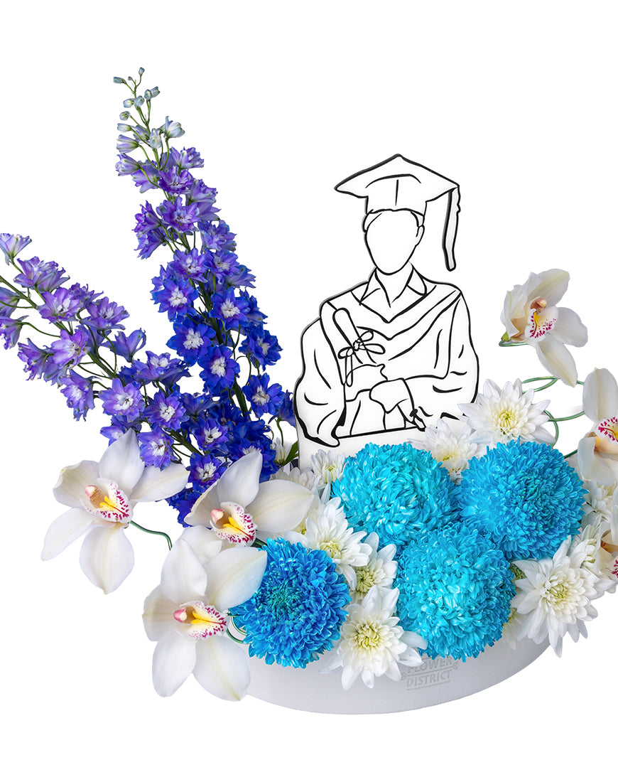 Scholar In Bloom Graduation Special Arrangement - Image 3