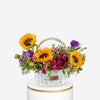 Sunflower & Lisianthus Basket image03