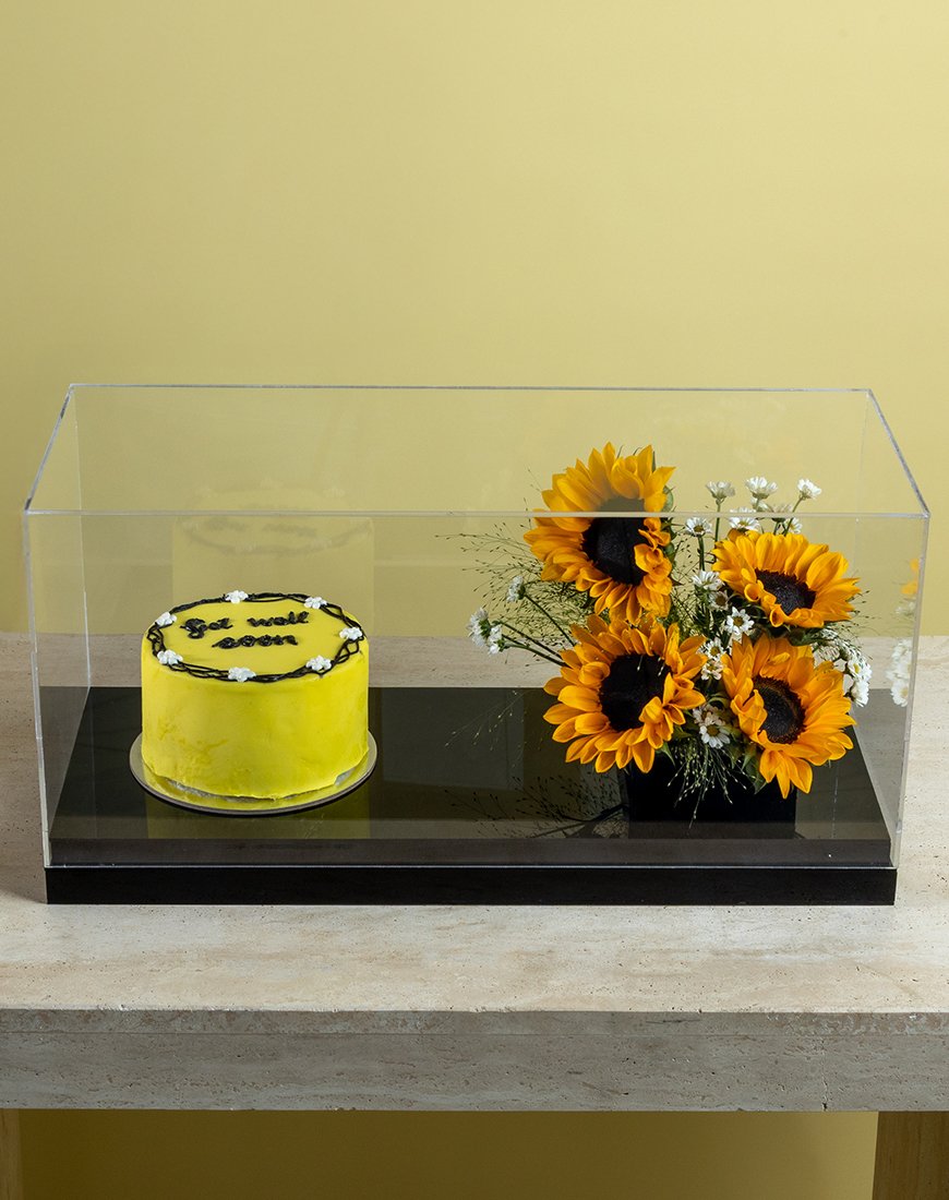 Sunflower & Yellow Cake Box - Image 4