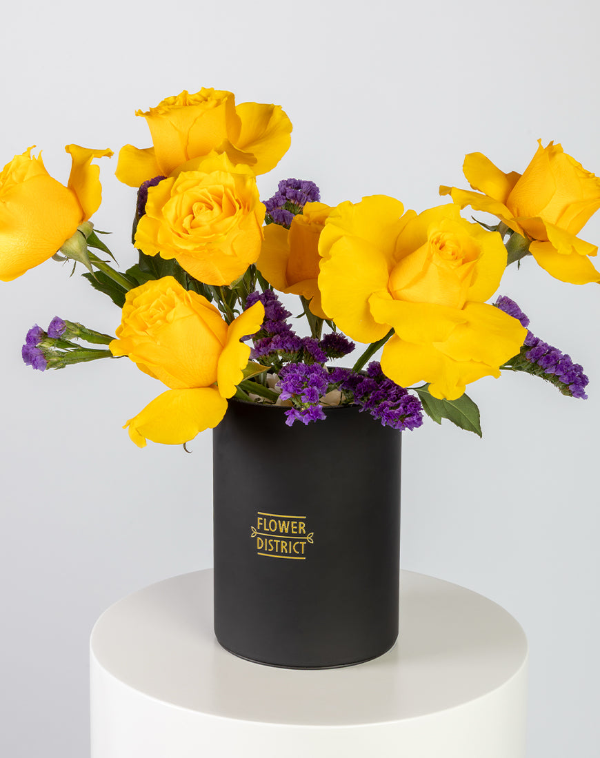 Sunshine Yellow Small Box Arrangement - Image 2