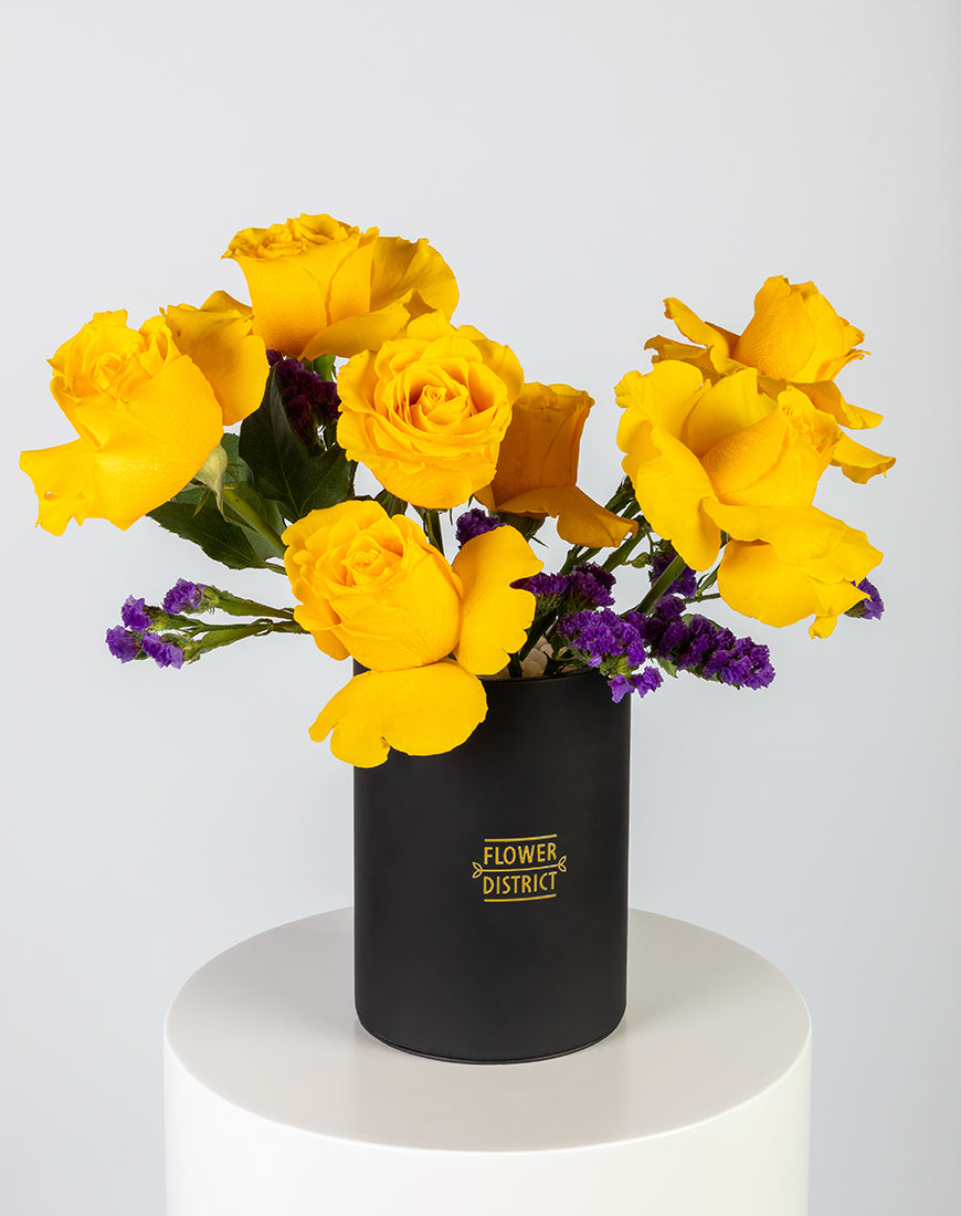 Sunshine Yellow Small Box Arrangement - Image 4