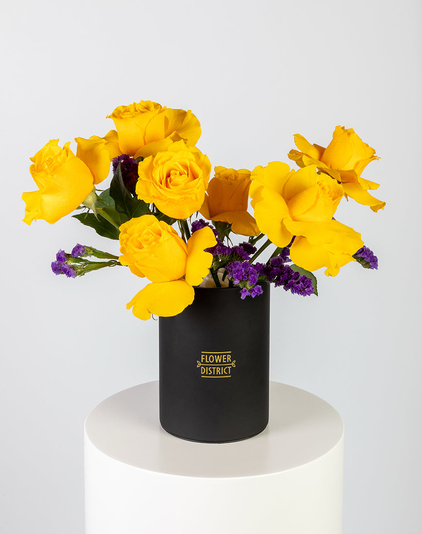 Sunshine Yellow Small Box Arrangement - Image 5