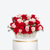 Sweet Blossom Medium Rose Basket Arrangement