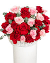 Sweet Blossom Medium Rose Basket Arrangement - Image 3