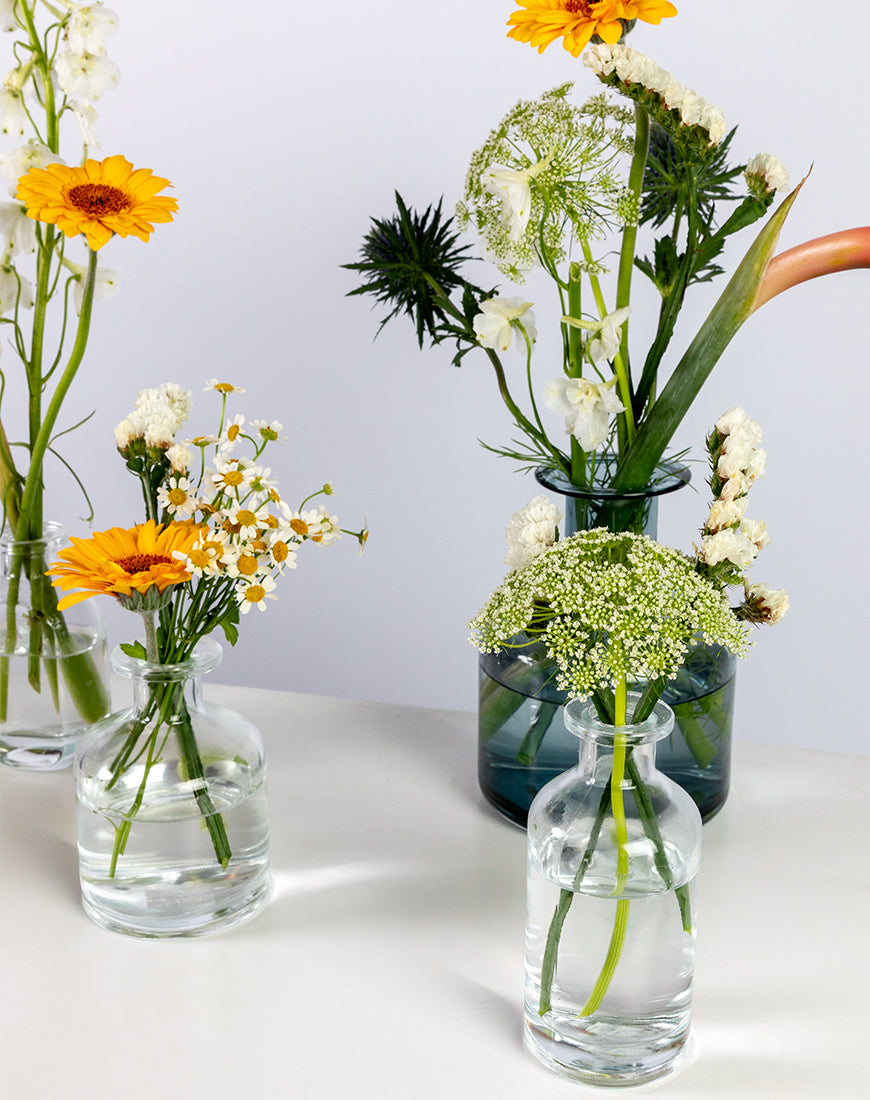 Tropical Charm Glass Bottle Flower Set - Image 5