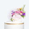 Welcome Baby Girl Floral Stand
