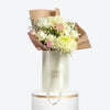 White & Green Luxury Flower Bag
