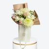 White & Green Luxury Flower Bag