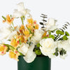 White & Yellow Glow Medium Box arrangement