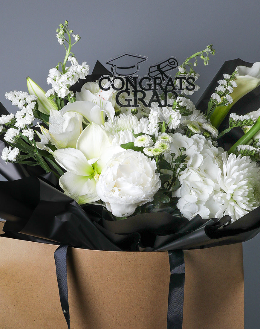 White Glory Flower Arrangement - Image 3