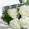 White Hydrangea Flower Bouquet image02