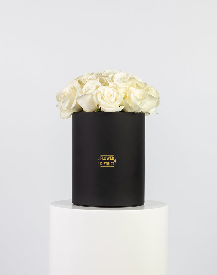 White Rose Medium Box Arrangement