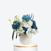 White Serenity Flower Vase