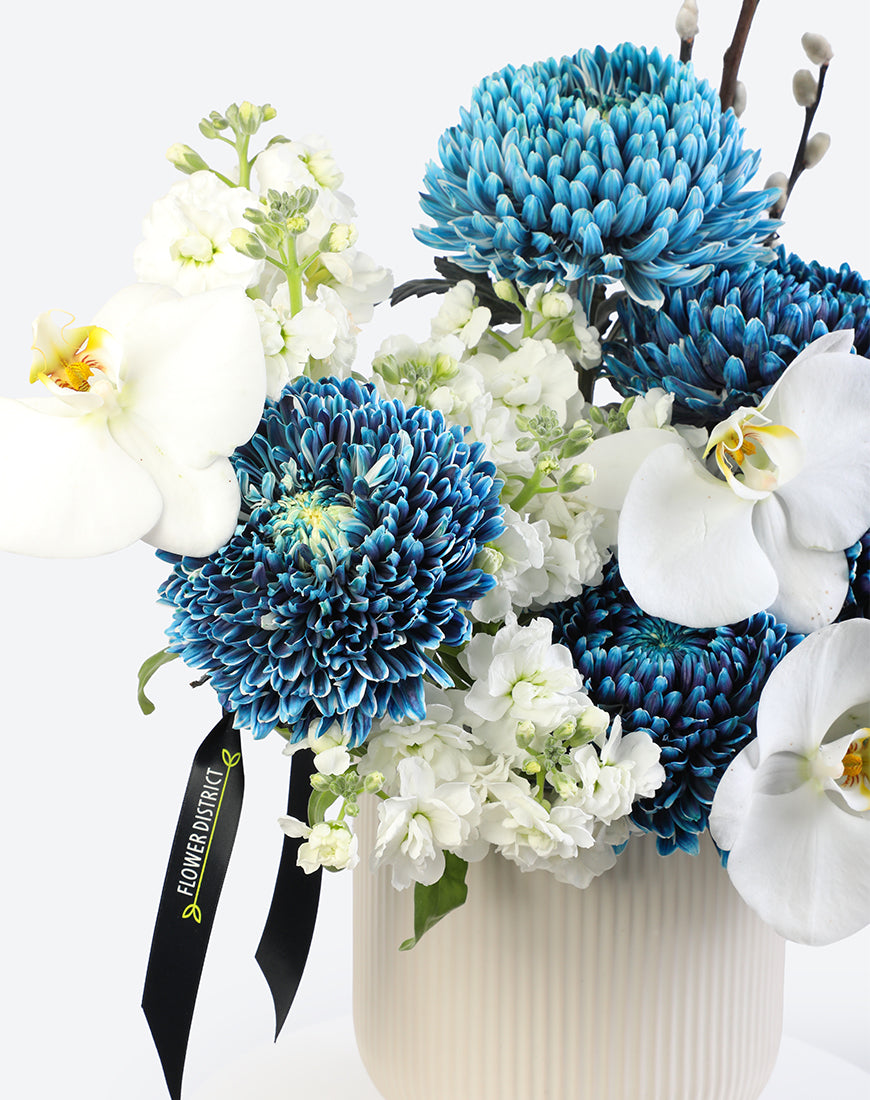 White Serenity Flower Vase - Image 3