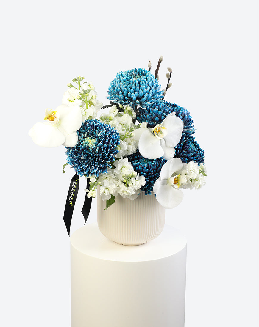 White Serenity Flower Vase - Image 5