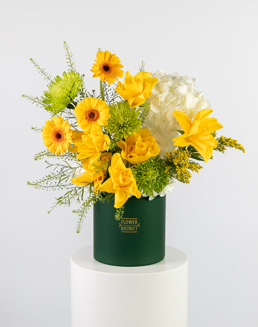 Yellow Charm Medium Flower Box - Image 5