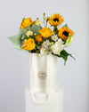 Yellow Rose & Sunflower Small Bag Arrangement - Image 2