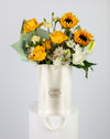 Yellow Rose & Sunflower Small Bag Arrangement - Image 5