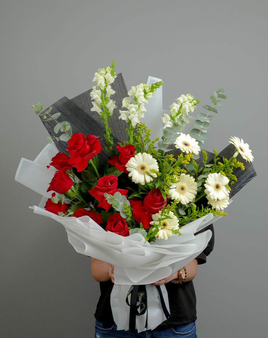 Picture of Gerbera Cream Bouquet