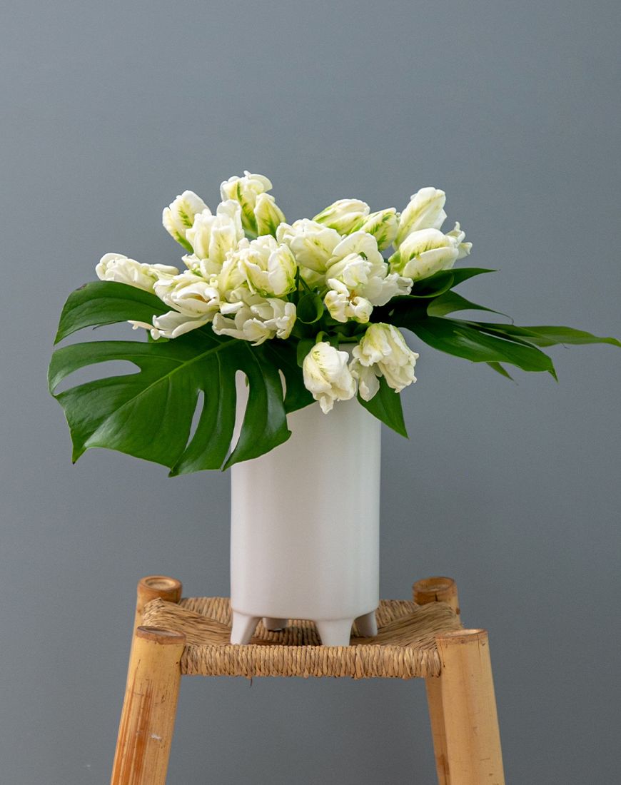 Picture of Tulip White Vase