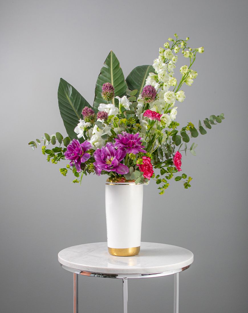 Picture of Tulip Purple Vase