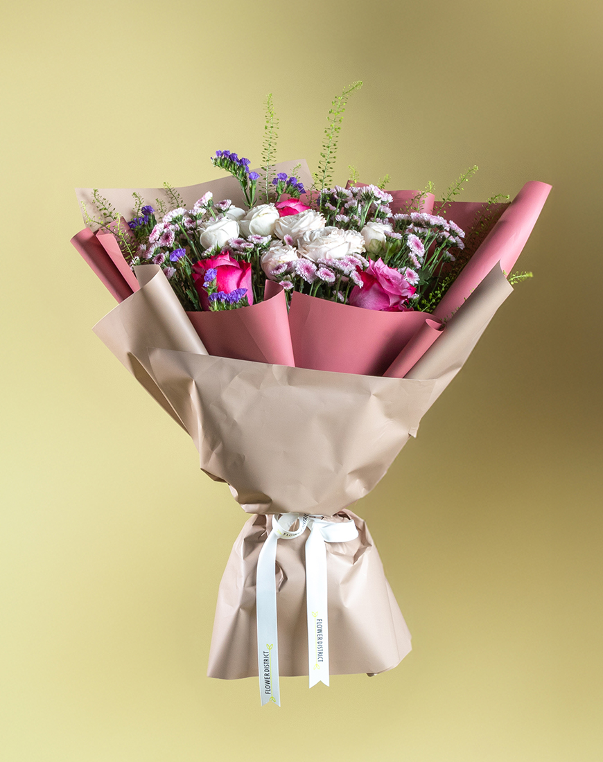 Picture of Velvet Plum Elegance Bouquet