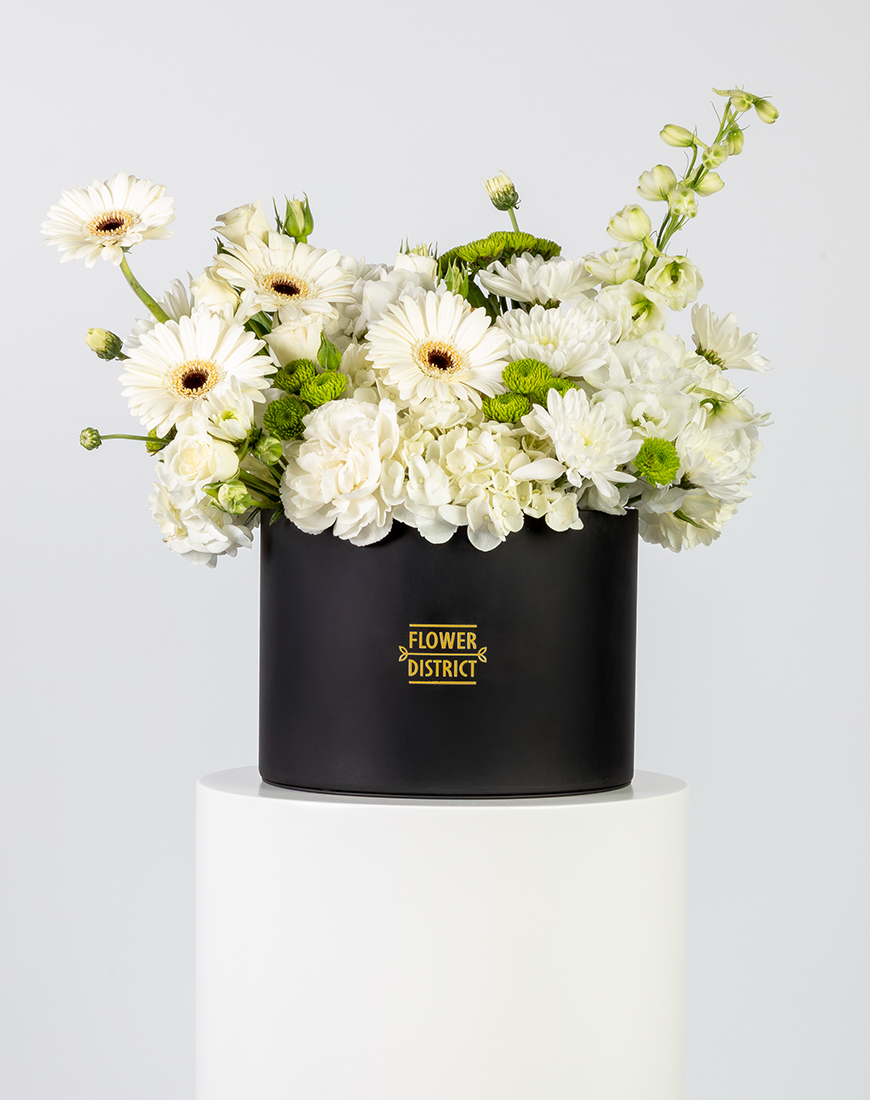 Picture of Pure Elegance White & Cream Large Box Arrangement