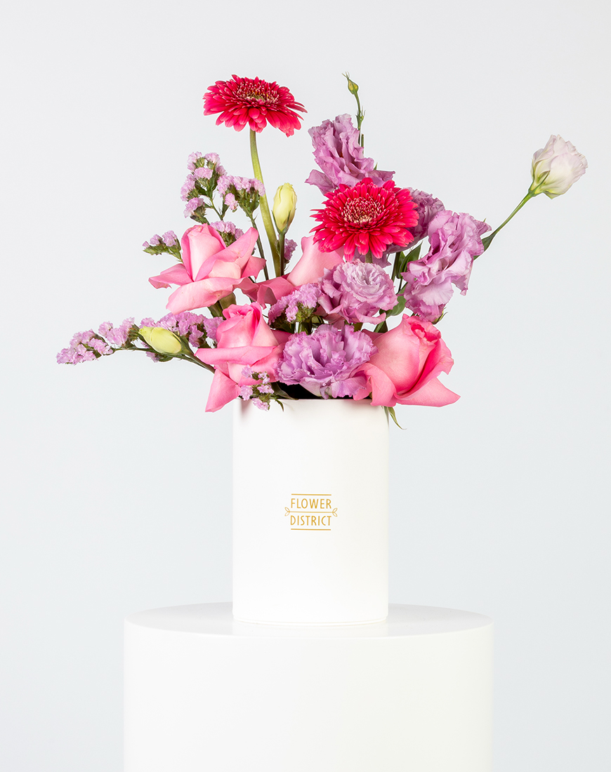 Picture of Pink Charm Small Box Arrangement