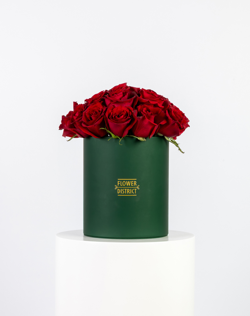 Picture of Eternal Red Rose Medium Box Arrangement