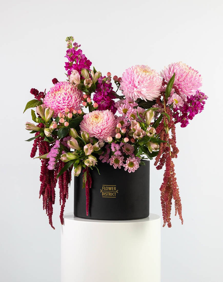 Picture of Pink Elegance Large Flower Box