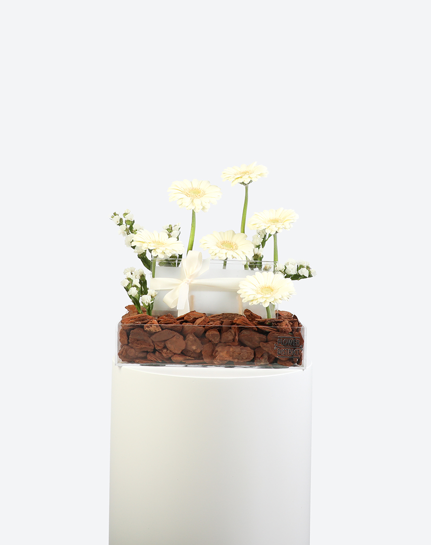 Picture of Pure Grace Small Acrylic Tray With Money Box